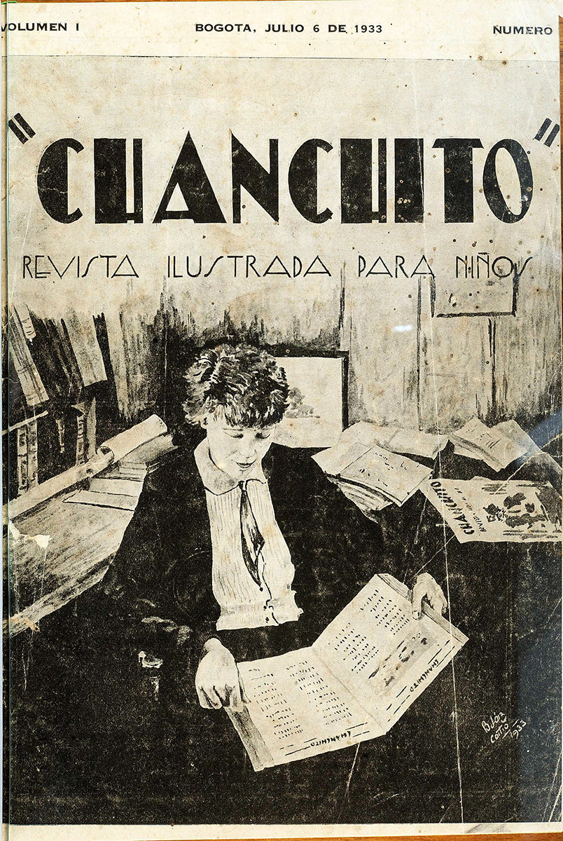 Imagen de apoyo de  "Chanchito" -  Revista ilustrada para niños - Vol. 1 - No. 1