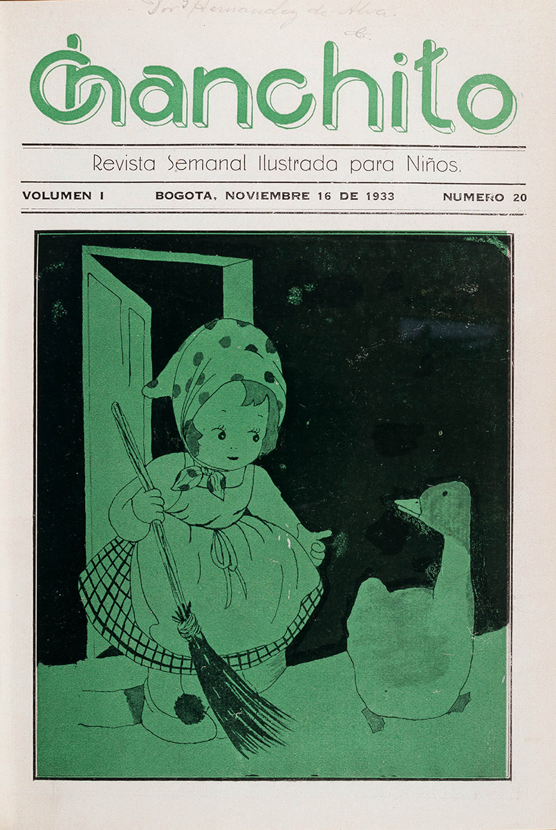 Imagen de apoyo de  "Chanchito" -  Revista ilustrada para niños - Vol. 1 - No. 20
