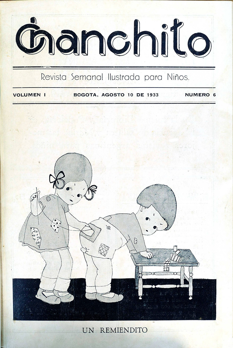 Imagen de apoyo de  "Chanchito" -  Revista ilustrada para niños - Vol. 1 - No. 6
